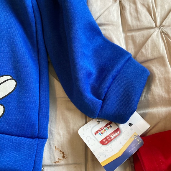 Boys Mickey Mouse Outfit Set Sweatpants and Sweatshirt Set - Picture 4 of 4
